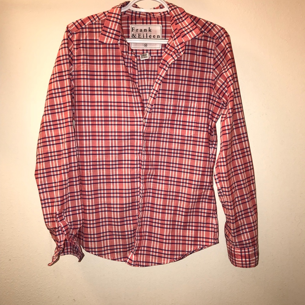 Frank & Eileen Barry - Pink/Salmon, Size Medium